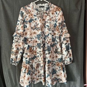 Shein floral dress size S